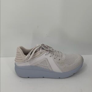 Abeo MXV Shift sneaker shoe white gray purple comfort walking tie cloud women 8